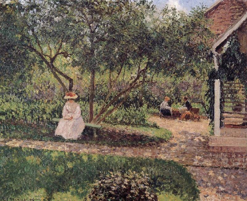 Camille Pissarro corner of the garden oil painting picture